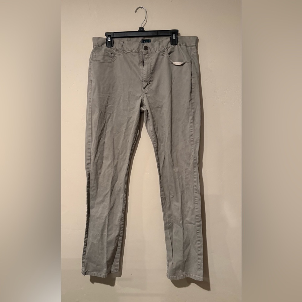 Bixby Men’s Slim Fit Flat Front Pants | Size: 35x34